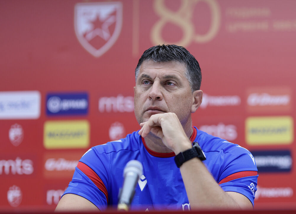 Konferencija Vladana Milojevića pred revanš Crvene zvezde i Linkoln Red Impsa