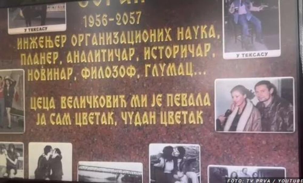 Cecina slika na spomeniku