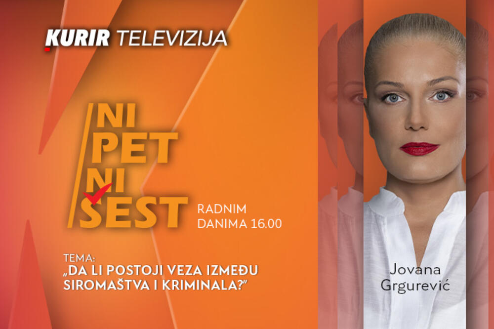 DA LI POSTOJI VEZA IZMEĐU SIROMAŠTVA I KRIMINALA? - gledajte u današnjoj emisiji “NI 5 NI 6”