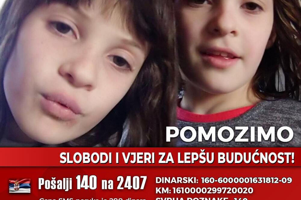 Sloboda i Vjera roditeljima ne mogu da kažu kad ih nešto boli - imaju autizam! Ovim bliznakinjama je potrebna pomoć