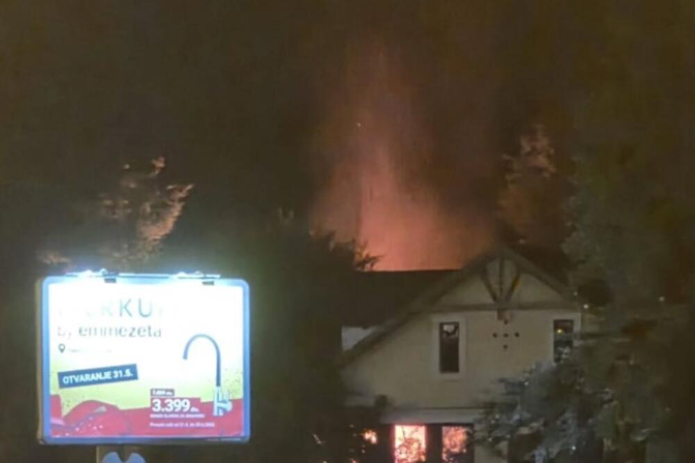 Požar u Novom Sadu: Vatra zahvatila dvorište i napušteni objekat, ali jedna stvar je... (FOTO)