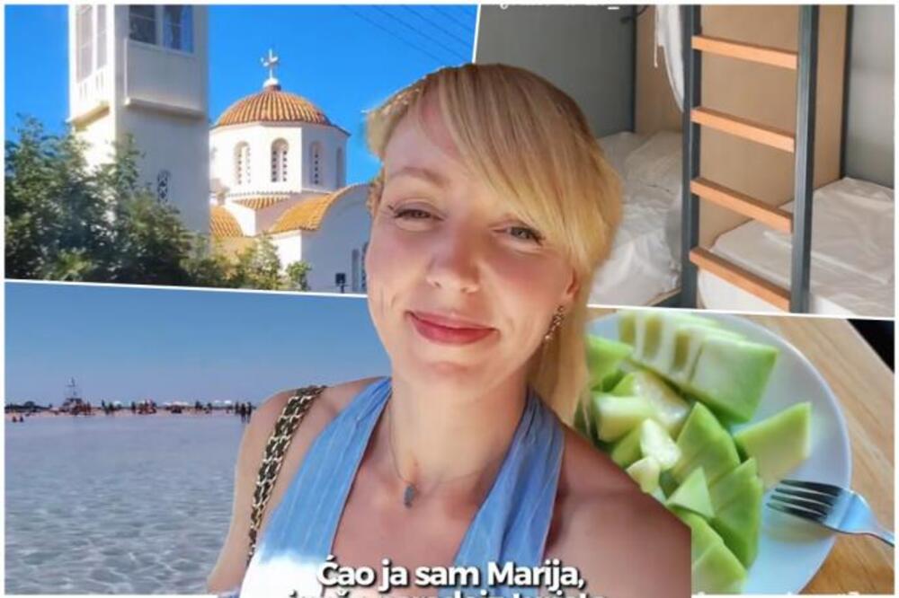 Marija za sebe smatra da je paradajz turista: Posetila je Krit i otkrila je koliko je koštalo, odmor trajao 5 dana!