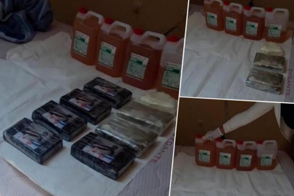8 kilograma kokaina sa slikom patke i 4 kanistera amfetamin: Ovako je zaplenjena velika količina droge u Beogradu