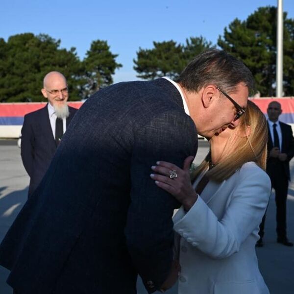 Ova poseta je poruka poverenja i zajedničke vizije: Predsednik Vučić ugostio Đorđu Meloni