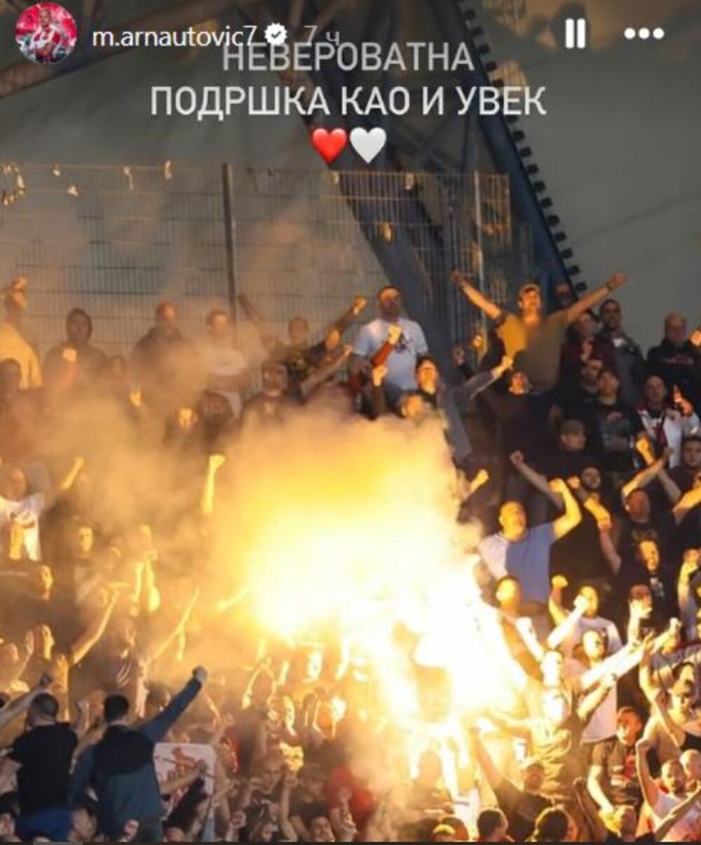 Objava Marka Arnautovića 