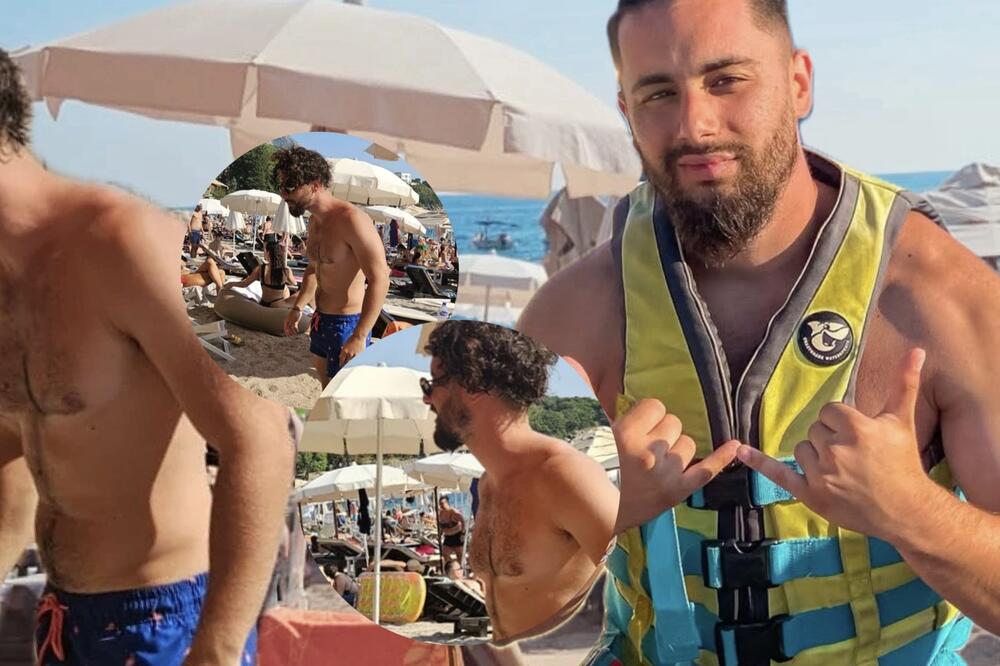 DA LI JE ON NAJVRELIJI TATA U SRBIJI? Uhvatili smo ga na plaži dok se NAMEŠTA - pažljivo gledajte TELO VODITELJA