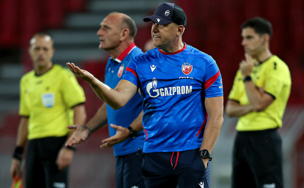 Vladan Milojević na utakmici Crvene zvezde i TSC-a iz Bačke Topole