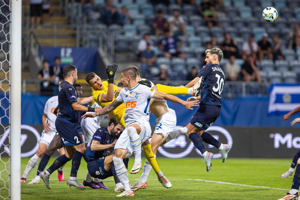 Detalj sa utakmice Dinamo Kijeva i Pafosa