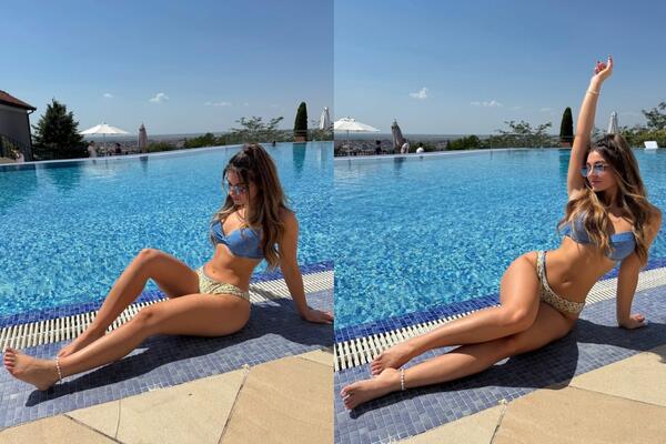 Anđela se okrenula i pokazala zadnju ložu: Preti toplotni udar zbog Anđelinog vrelog izdanja - uzmite šećer i vodu