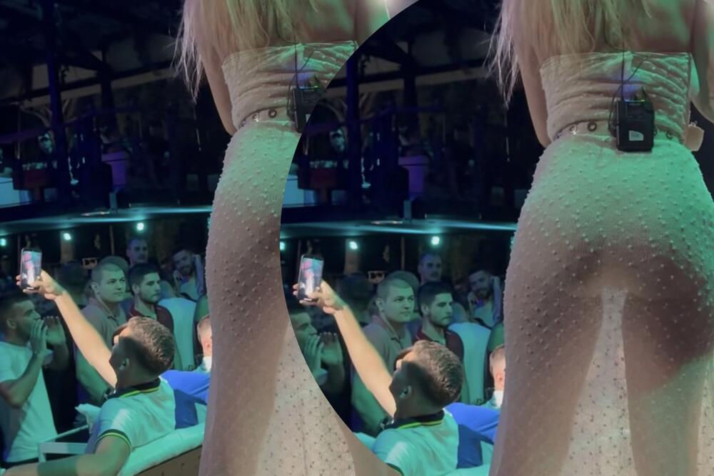 ŽENO, PA SVE SE PROVIDI! Obukla haljinu koja sve otkriva, pa zauzela vrelu pozu - AKO VAM JE SLABO SRCE NE ULAZITE