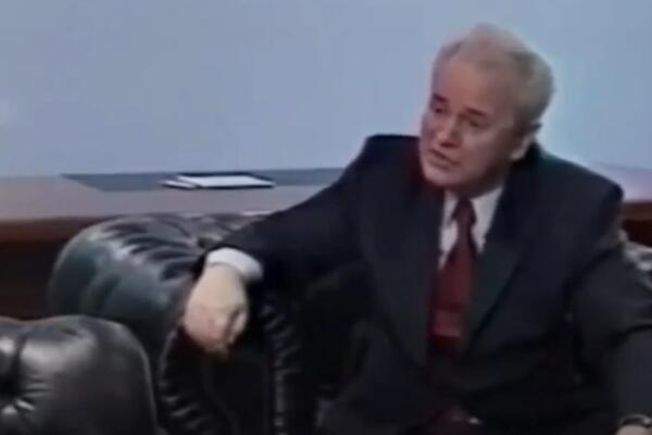 UZEO FLAŠU VISKIJA PA PRIČAO I ŠTA NE TREBA: Šok detalji poslednjeg Miloševićevog intervjua, samo jedno odbio!
