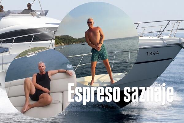 SA KIM JE OVO MILANČE NA JAHTI OD 4 MILIONA? Voditelj Pinka živi kao GROF u Crnoj Gori, ispunjavaju mu se SVE ŽELJE