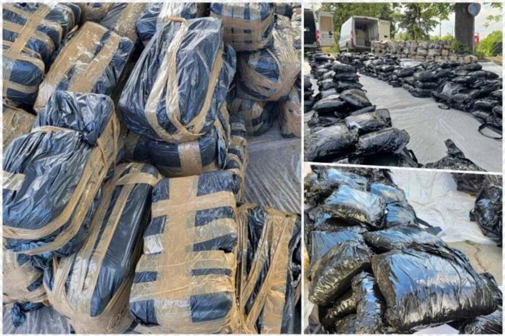 POLICIJA ZAPLENILA 2 TONE DROGE U BEOGRADU! Narkotike od 20 miliona evra Crnogorac i Mile držali u autu i kamionu!