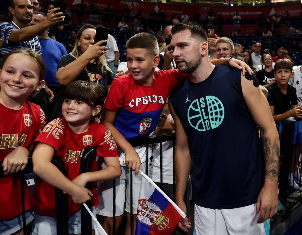 Luka Dončić pred utakmicu Srbije i Slovenije