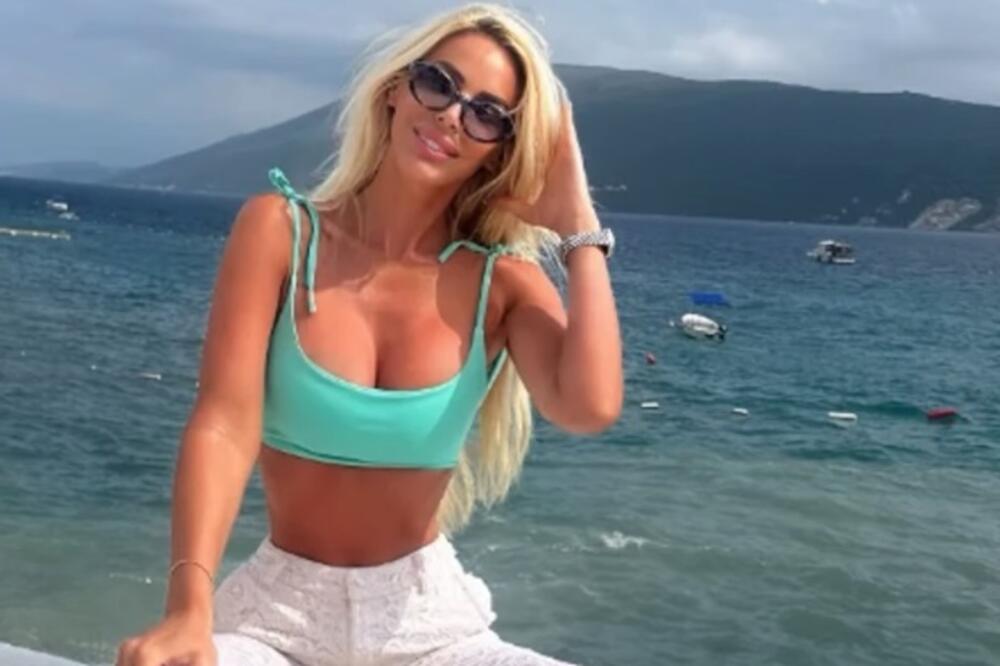 MA, ŽIVA LUTKA! Bujno poprsje, uzak struk, preplanuli ten i plava kosa - SRPSKA VODITELJKA CRNOGORCIMA POMUTILA UM