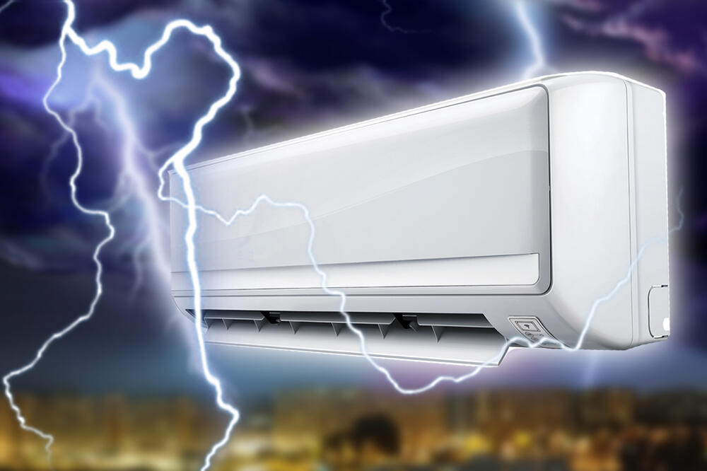 Stručnjak otkriva da li je bezbedno da vam klima gori dok napolju grmi i seva! Zbog 1 stvari može da strada glava