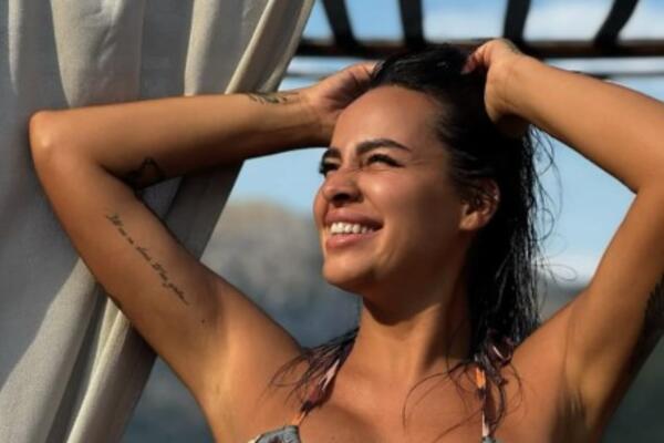 Bivša devojka Andrije Miloševića pokazala bujno telo: Grudi za desetku, tetovaže svuda, neće vam biti dobro! (FOTO)