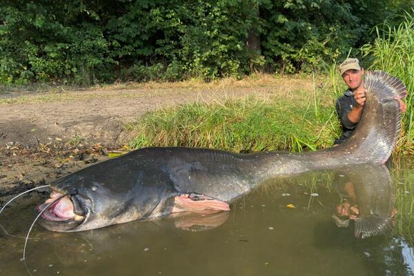 Sećate li se Jakuba koji je uhvatio soma od skoro 3 metara? Kad vidite šta je sada uhvatio - neće vam biti dobro!