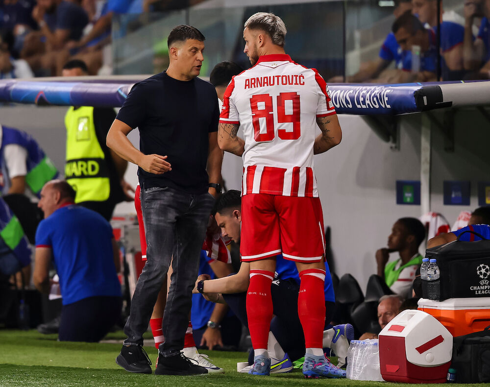 Vladan Milojević na utakmici Pafosa i Crvene zvezde