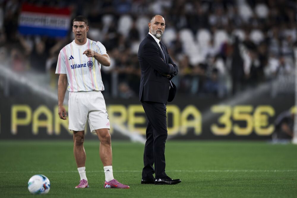 Dušan Vlahović i Igor Tudor