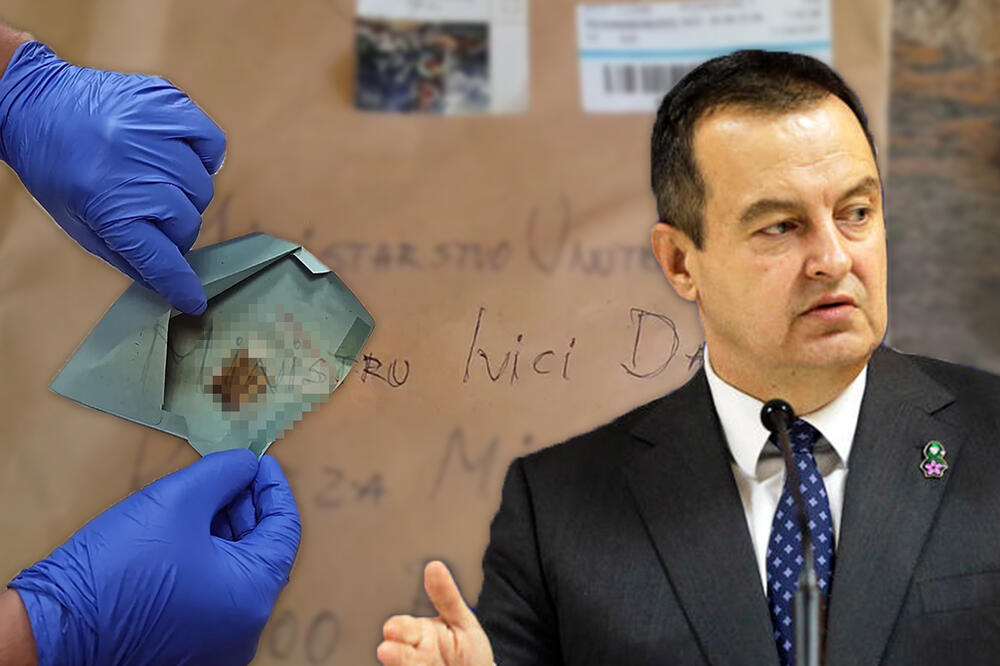 Poslao Dačiću 3 METKA: MUP ušao u trag koverti koja je stigla za ministra juče! (FOTO)