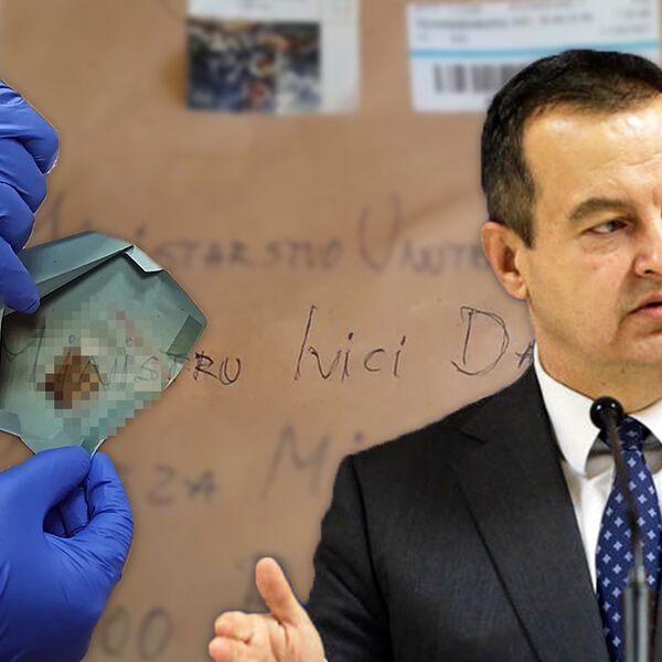 Poslao Dačiću 3 METKA: MUP ušao u trag koverti koja je stigla za ministra juče! (FOTO)