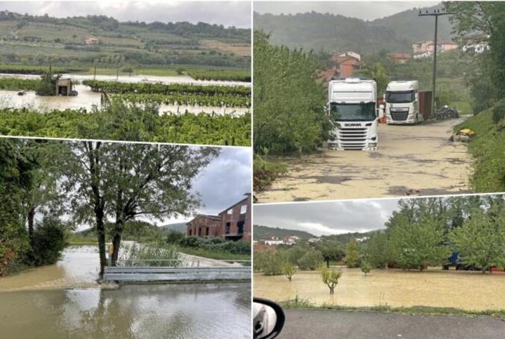 Potopljeni putevi, bujica nosi sve pred sobom, ljudi ne mogu da se kreću! Poplave u Sloveniji napravile haos VIDEO