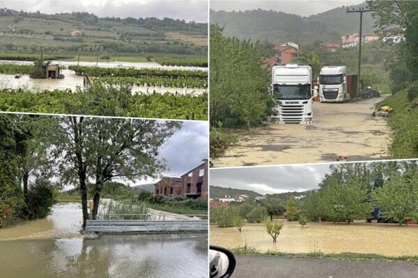 Potopljeni putevi, bujica nosi sve pred sobom, ljudi ne mogu da se kreću! Poplave u Sloveniji napravile haos VIDEO