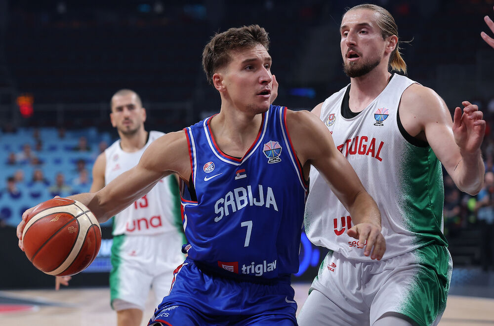 Košarkaška reprezentacija Srbije, Košarkaška reprezentacija Portugala, Košarkaška reprezentacija Portugalije, Evrobasket, Evropsko prvenstvo u košarci, Diogo Gameiro, Bogdan Bogdanović