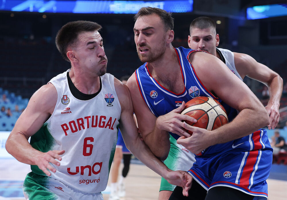 Detalj sa utakmice Portugala i Srbije