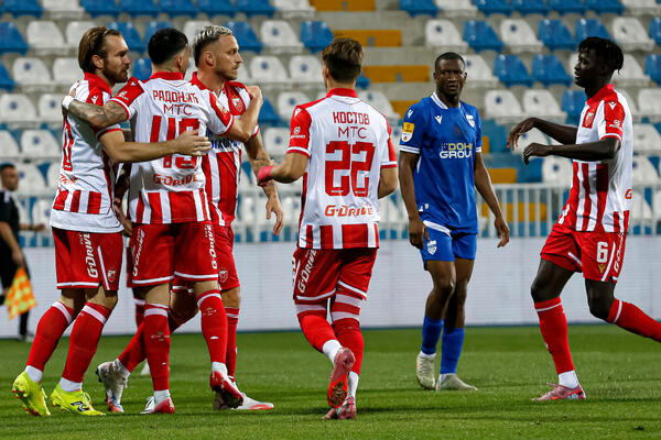 Crveno-beli lako pokorili Novi Pazar: Zvezdina petarda i prvenac Arnautovića!