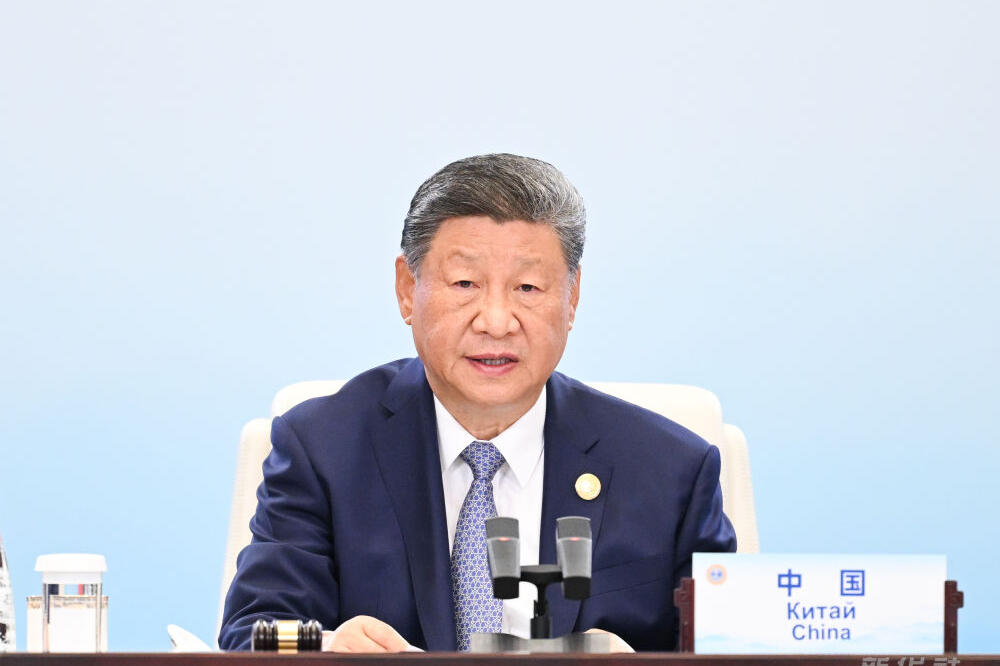 Si Đinping održao govor na 25. sastanku Saveta šefova država Šangajske organizacije za saradnju (ŠOS)