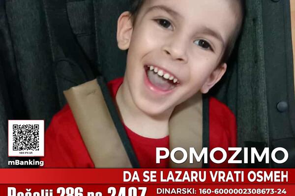 Lazar ima tešku i retku bolest: Pomozimo ovom anđelu da prohoda i progovori - ujedinimo se svi (FOTO)