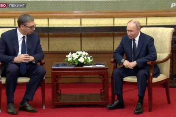 Aleksandar Vučić razgovarao sa Vladimirom Putinom: Dvojica predsednika u Pekingu