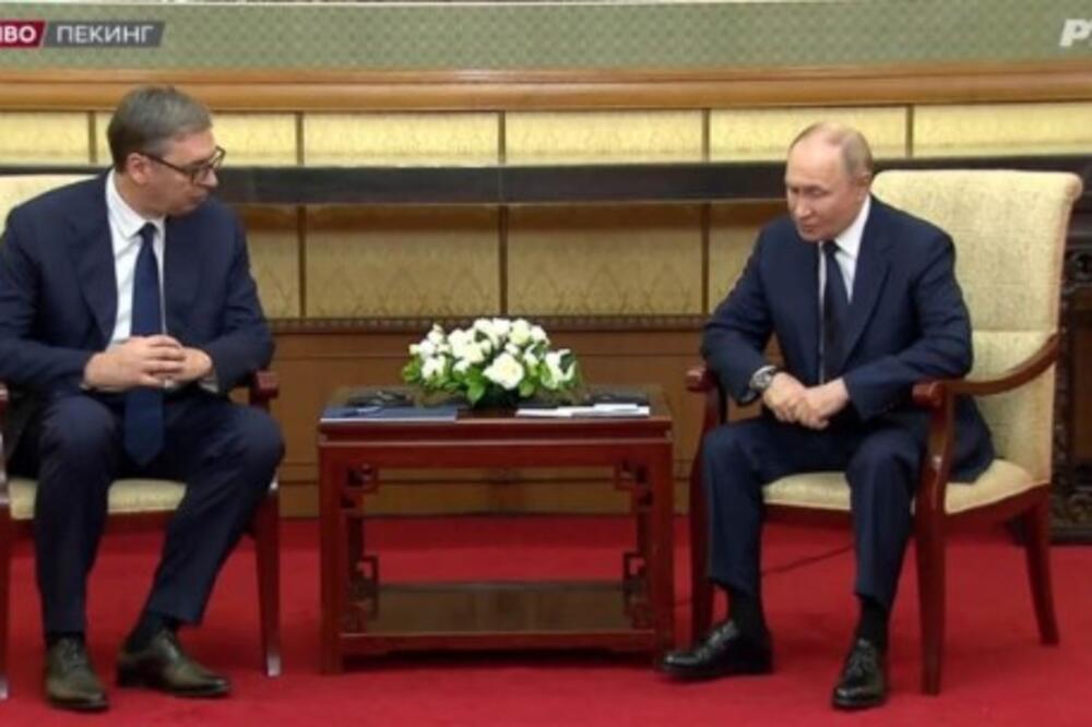 Aleksandar Vučić razgovarao sa Vladimirom Putinom: Dvojica predsednika u Pekingu