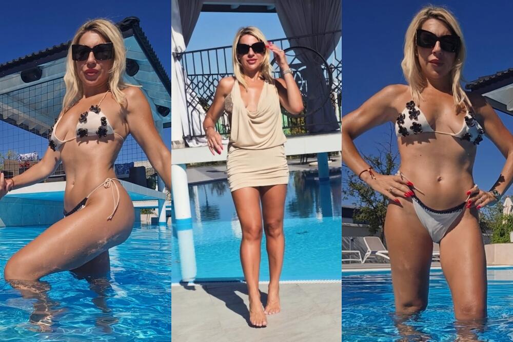 MESNATA POZADINA I PRAZNJIKAV GORNJI DEO! Fotke Jovane Jeremić u kupaćem podelile Srbiju - ŠTO IM SMETA PRIRODA?