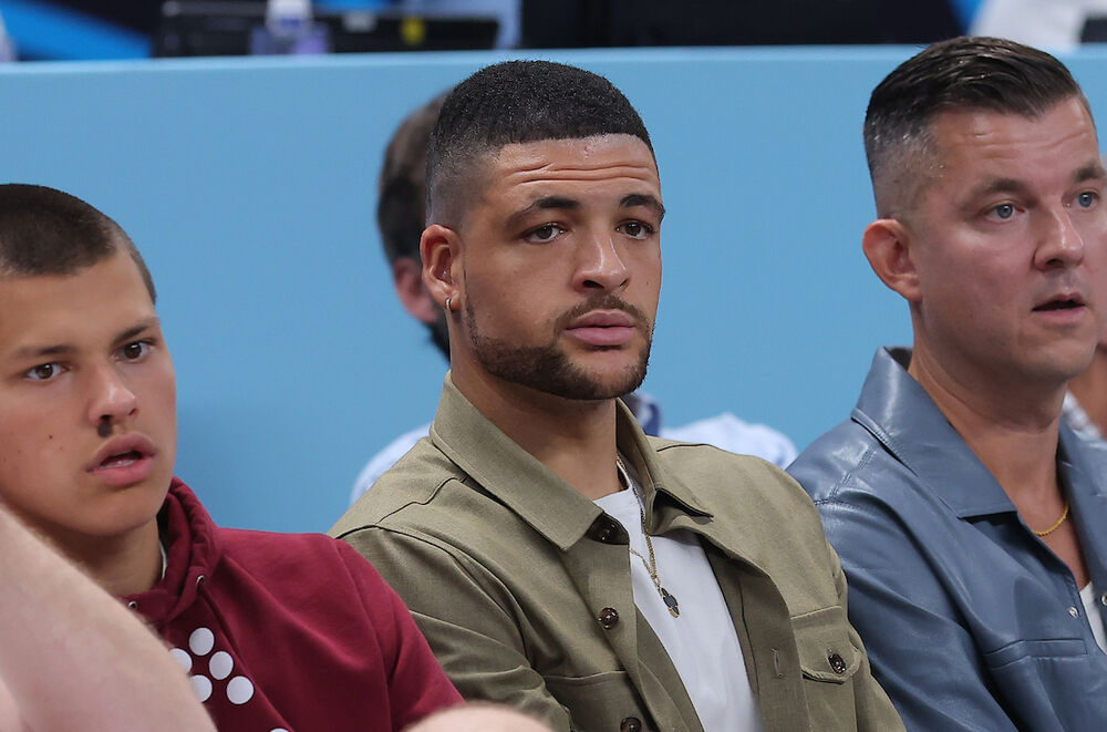 Ife Lundberg na utakmici na utakmici Letonije i Češke