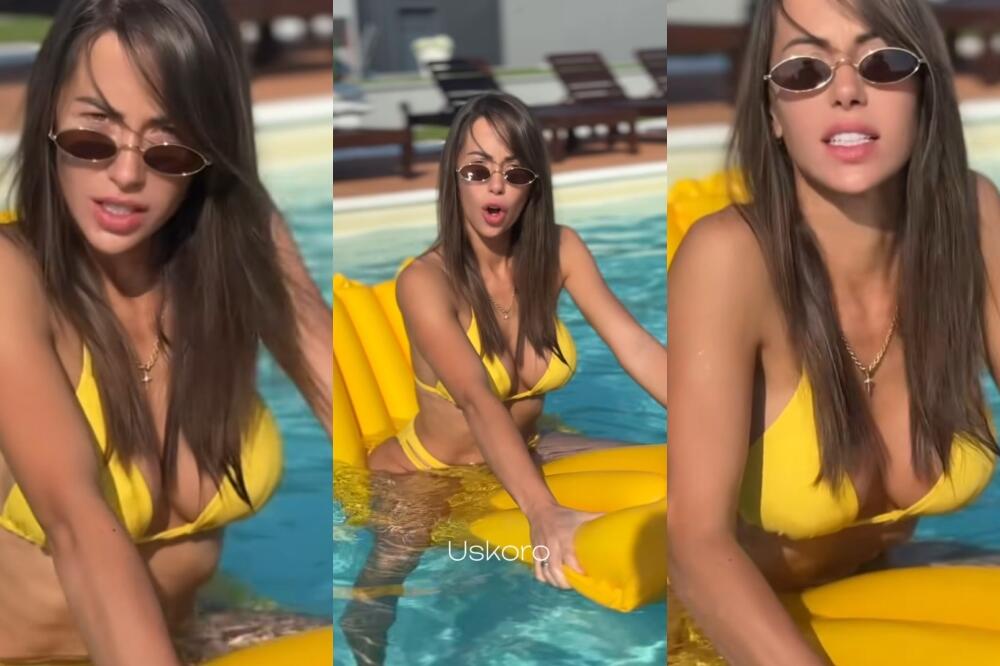 KAD BI ONA VODILA VREMENSKU SVAKI DAN BI BIO PAKLENO VREO! Cipka se hrabro skinula i pokazala kakva je ZVERKA, UH!