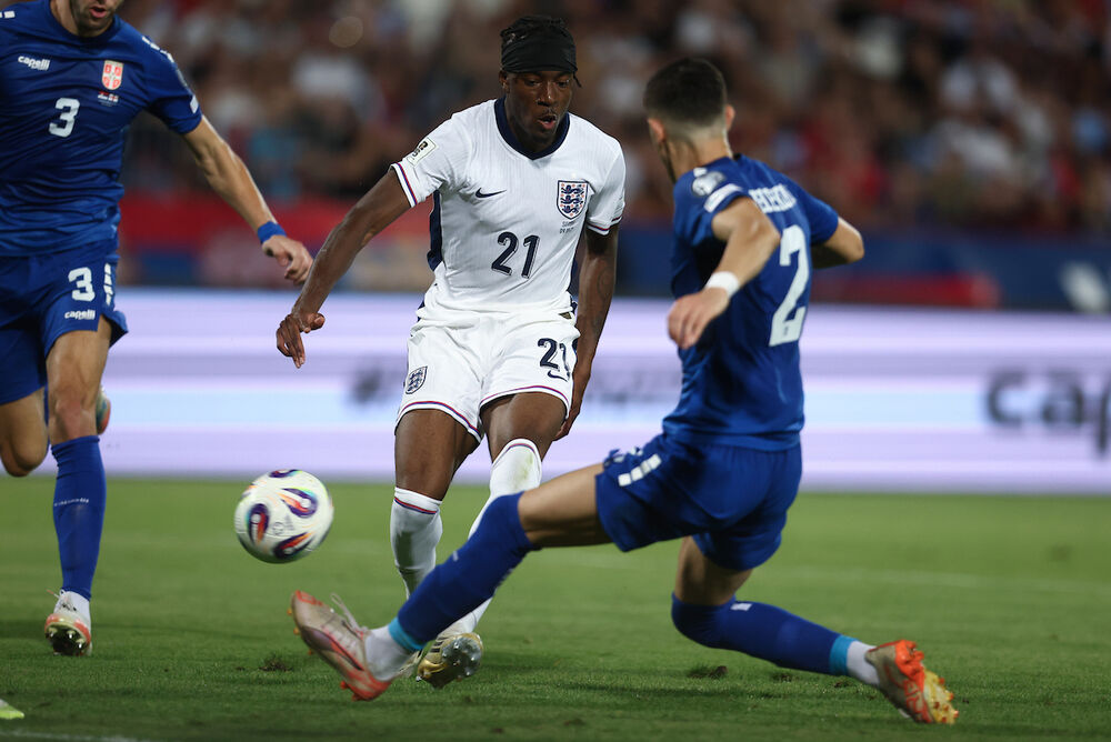 Detalj sa utakmice Srbije i Engleske