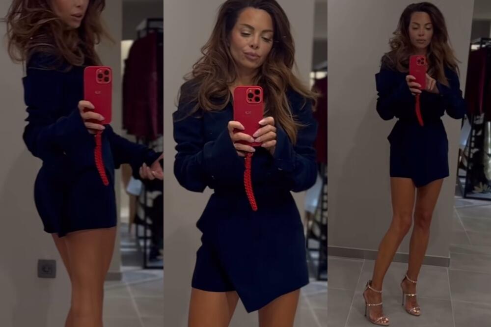 OPASNA PO SRCE - pogledajte je samo! Udovica nikad zgodnija, pogledi muškaraca klize niz njene ZATEGNUTE BUTINE