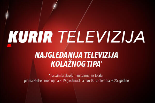 KURIR TELEVIZIJA JE DRUGI DAN ZAREDOM NAJGLEDANIJA KABLOVSKA TELEVIZIJA KOLAŽNOG TIPA
