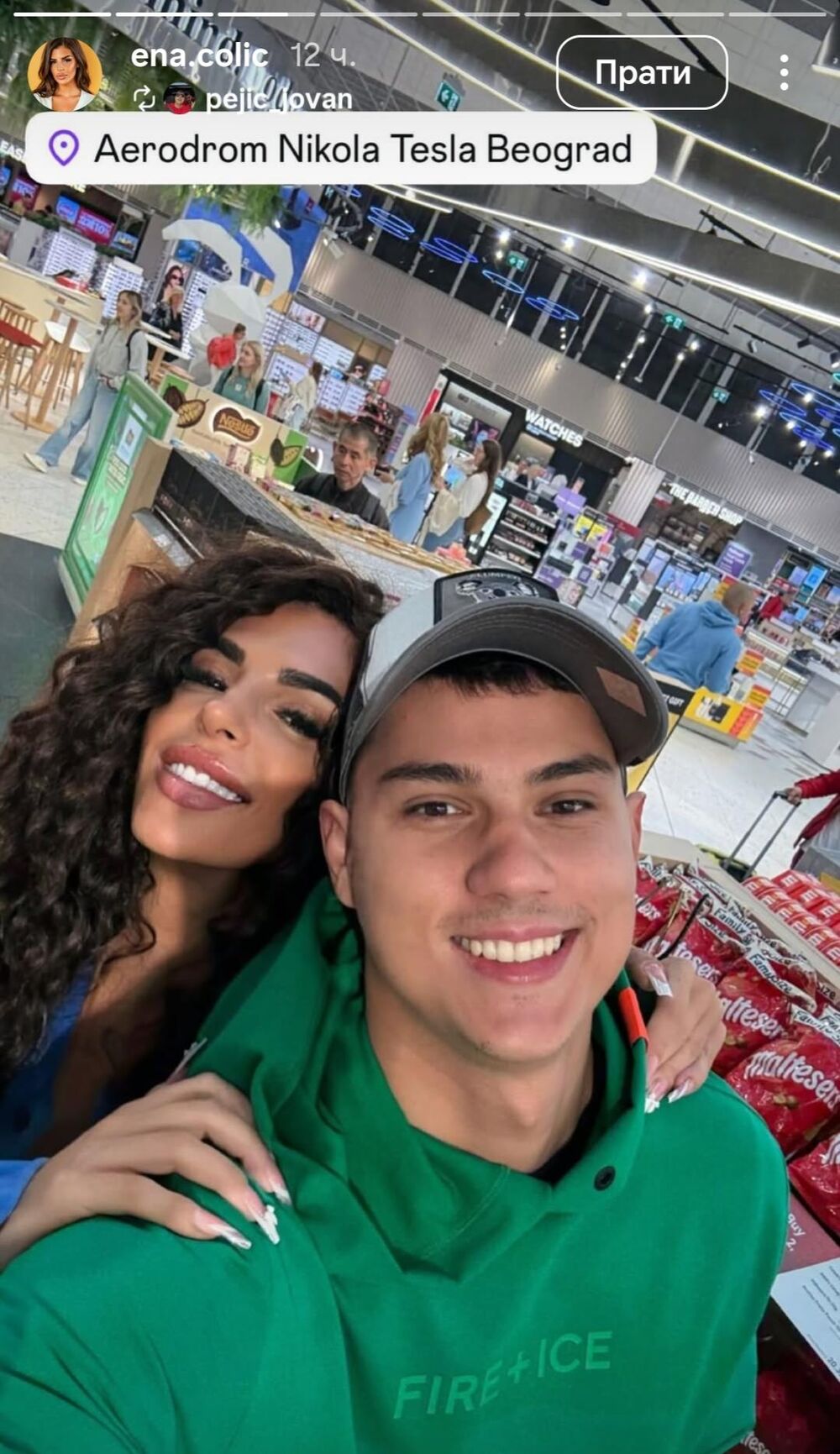 Ena i Jovan uživaju u ljubavi