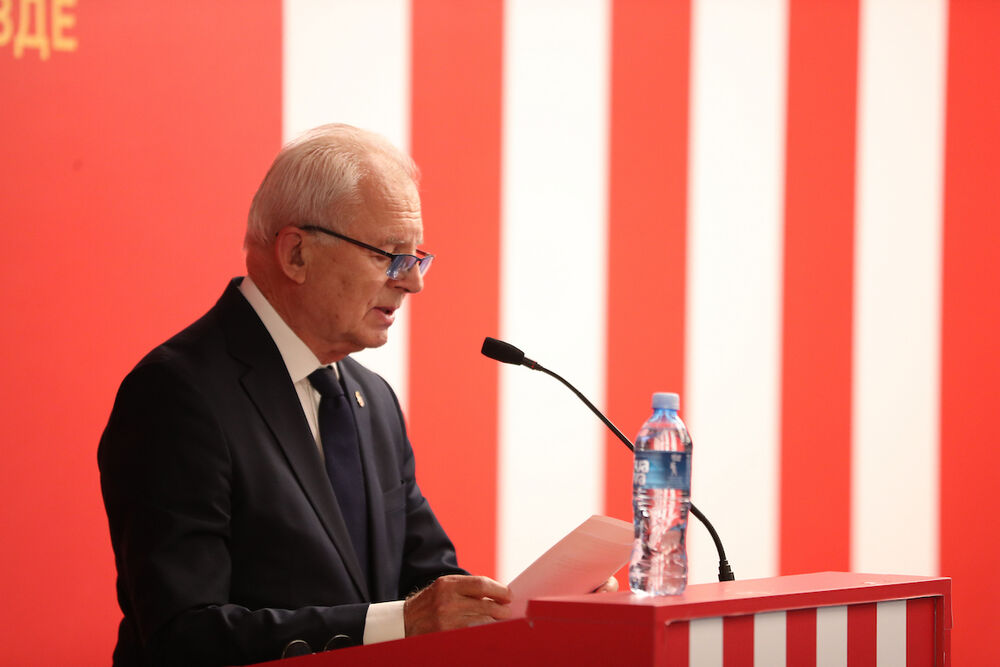 Svetozar Mijailović na komemoraciji Dejana Milovanovića