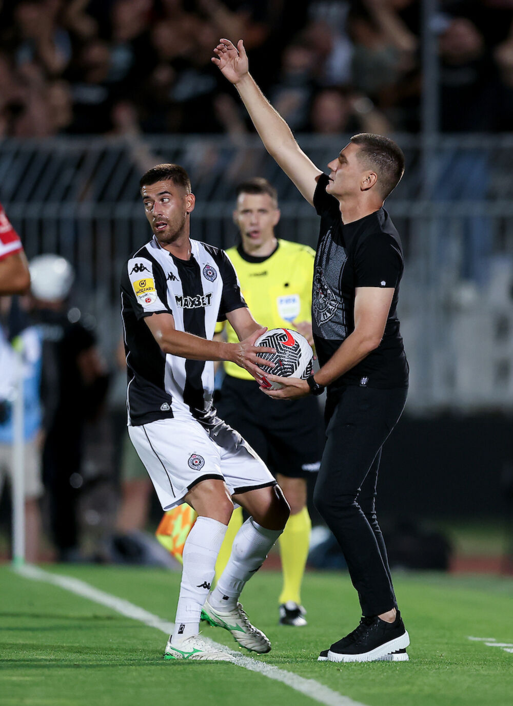 Srđan Blagojević na 177. večitom derbiju