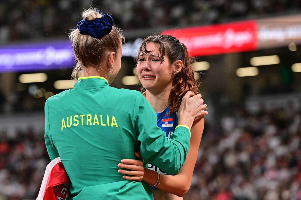 Suze Angeline Topić posle osvajanja svetske bronze