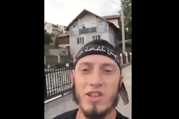 Jeziv snimak iz Bihaća: Mladić preti srpskoj porodici zbog pesme "Veseli se srpski rode" (VIDEO)