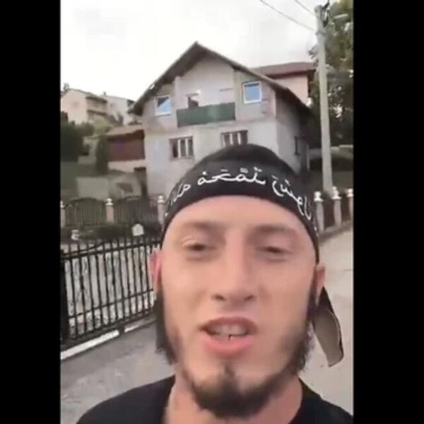 Jeziv snimak iz Bihaća: Mladić preti srpskoj porodici zbog pesme "Veseli se srpski rode" (VIDEO)