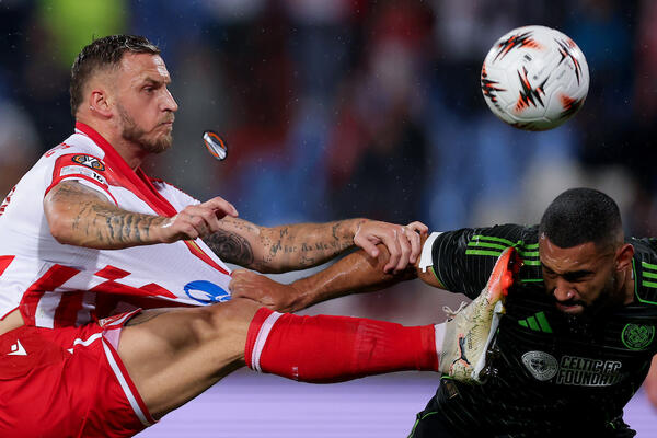 Utakmica Crvene zvezde i Seltika među najposećenijima u Ligi Evrope (Foto)