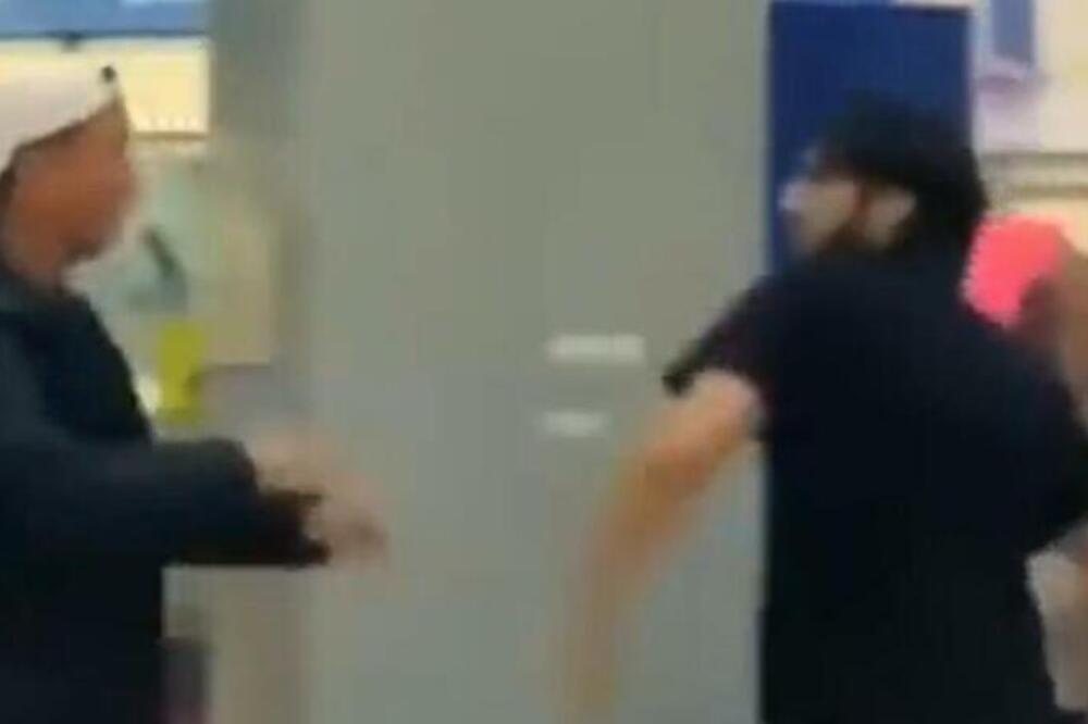 BRADONJA JE NAPAO FINOG MOMKA NA AERODROMU: Samo da je znao S KIM IMA POSLA, odmah bi ODUSTAO! (VIDEO)