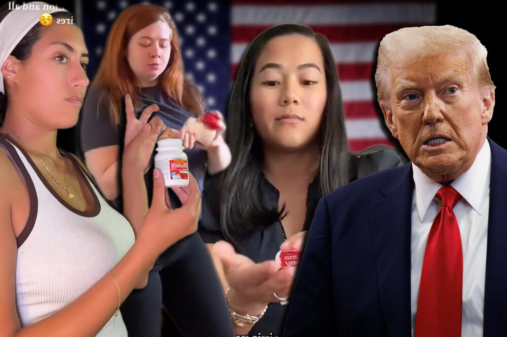 Trampova izjava izazvala haos na mrežama: Trudnice se snimaju kako gutaju kutiju paracetamola u inat predsedniku